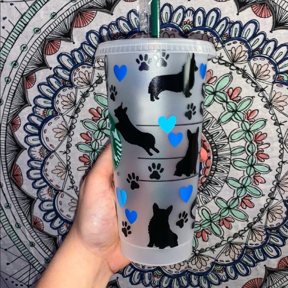 COPY - Corgi puppy dog tumbler custom name personalized - Picture 4 of 9